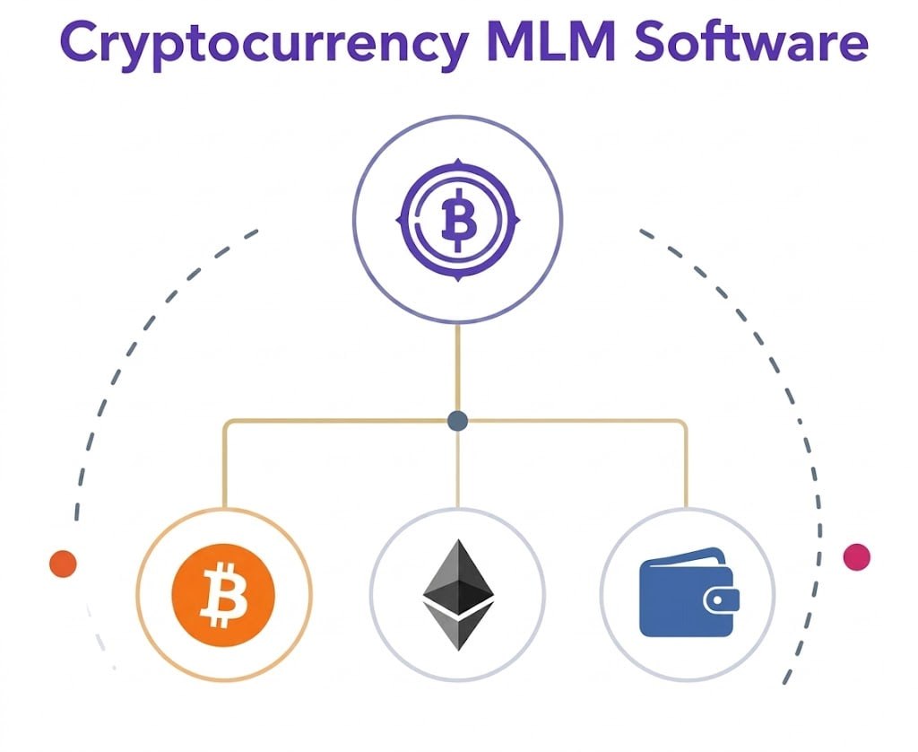 Crypto MLM Software visual